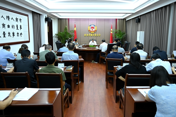 市政协召开党组（扩大）会议